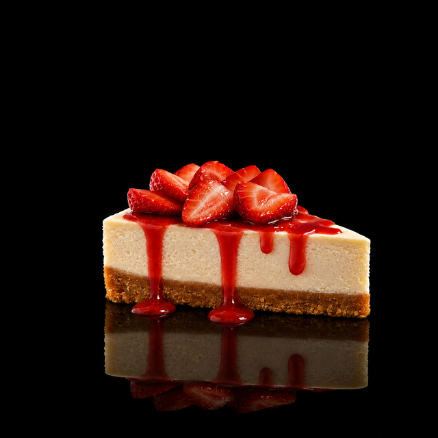 Fresh Strawberry Cheesecake